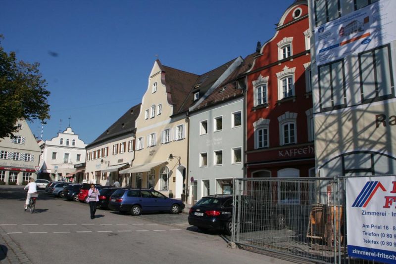 Altstadtgebäude in Ebersberg